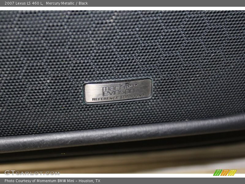 Mercury Metallic / Black 2007 Lexus LS 460 L