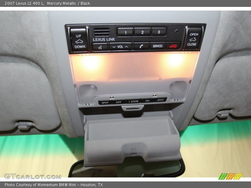 Mercury Metallic / Black 2007 Lexus LS 460 L