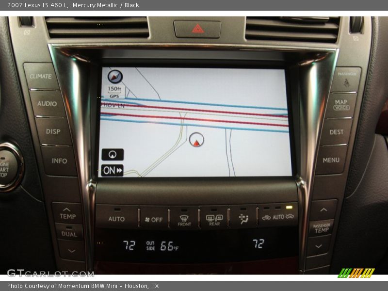 Navigation of 2007 LS 460 L