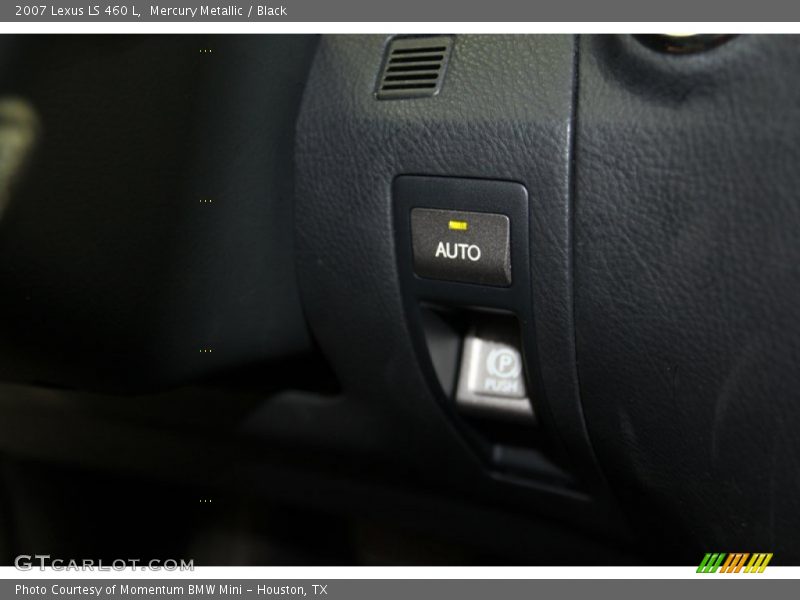 Mercury Metallic / Black 2007 Lexus LS 460 L