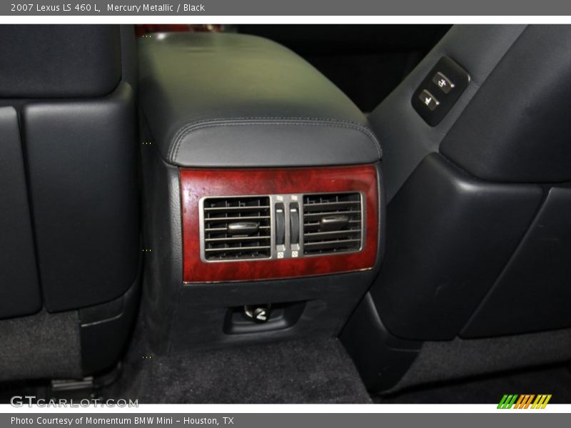 Mercury Metallic / Black 2007 Lexus LS 460 L