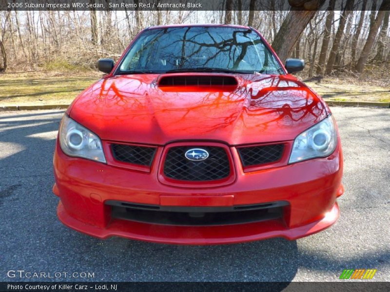  2006 Impreza WRX Sedan San Remo Red