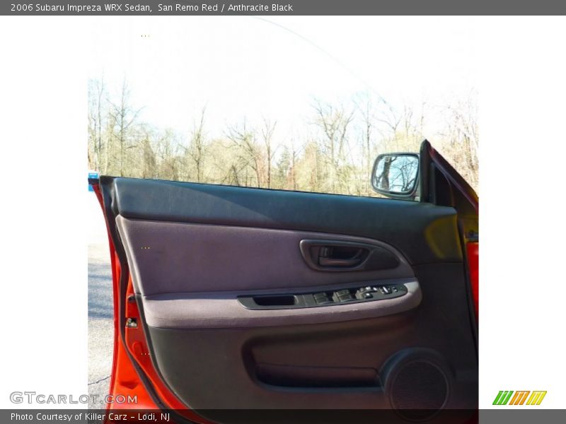 San Remo Red / Anthracite Black 2006 Subaru Impreza WRX Sedan