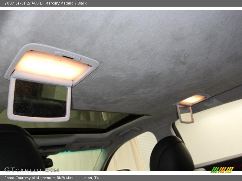 Mercury Metallic / Black 2007 Lexus LS 460 L