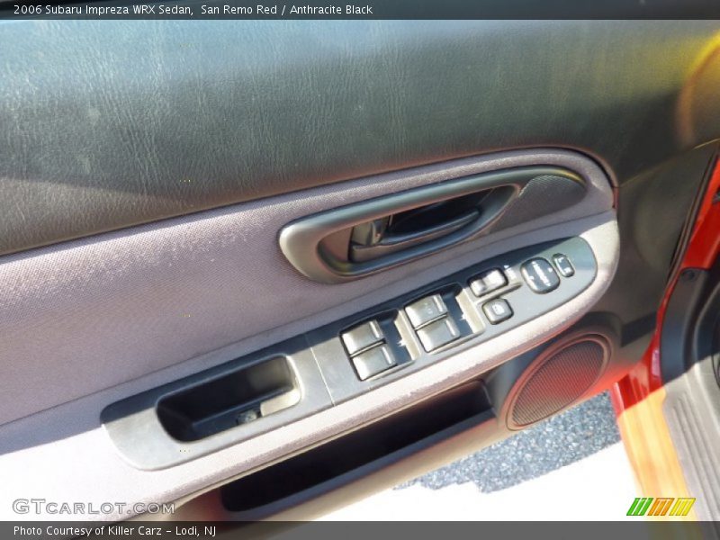San Remo Red / Anthracite Black 2006 Subaru Impreza WRX Sedan