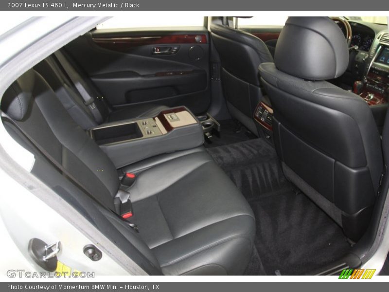Mercury Metallic / Black 2007 Lexus LS 460 L