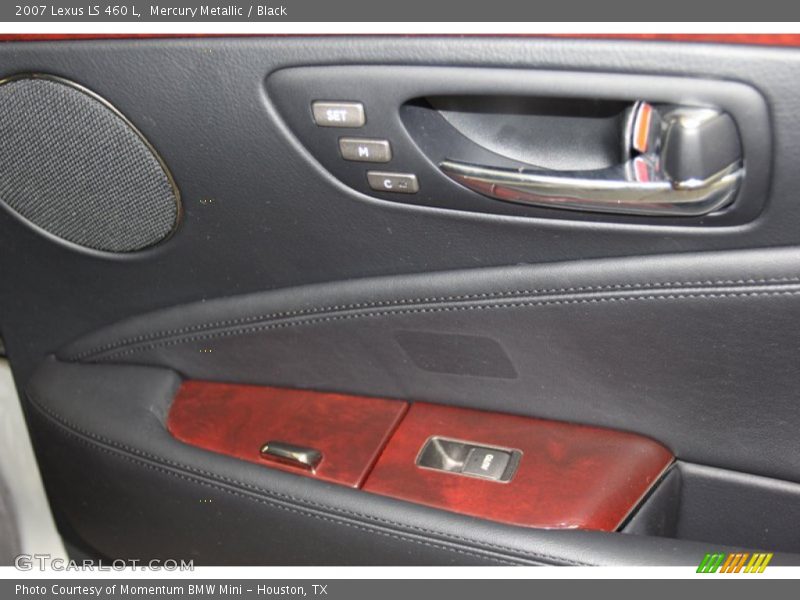 Mercury Metallic / Black 2007 Lexus LS 460 L