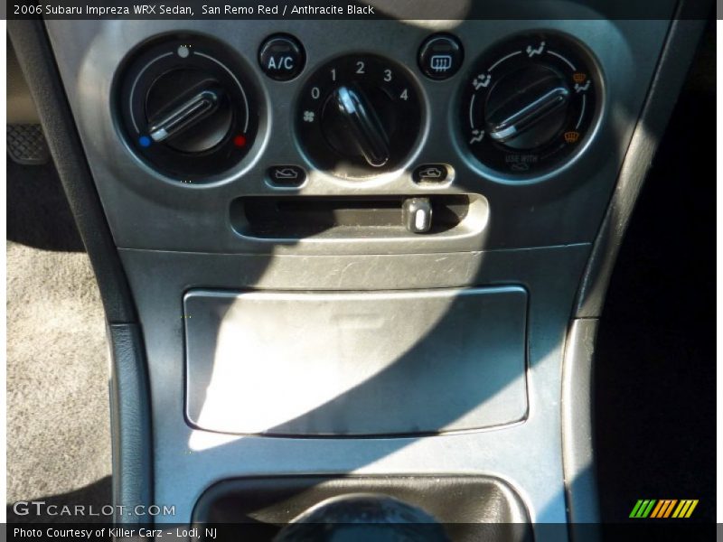 San Remo Red / Anthracite Black 2006 Subaru Impreza WRX Sedan