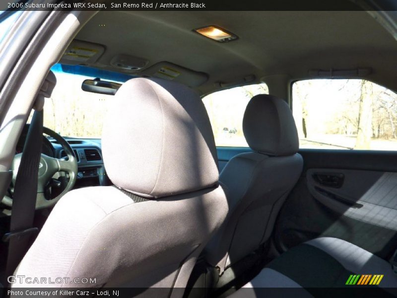 San Remo Red / Anthracite Black 2006 Subaru Impreza WRX Sedan