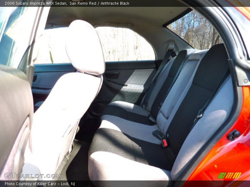 San Remo Red / Anthracite Black 2006 Subaru Impreza WRX Sedan