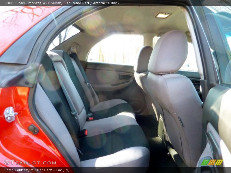 San Remo Red / Anthracite Black 2006 Subaru Impreza WRX Sedan