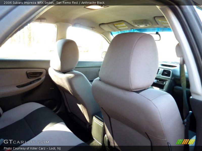 San Remo Red / Anthracite Black 2006 Subaru Impreza WRX Sedan