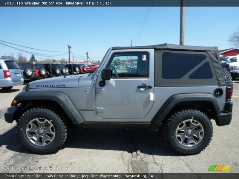  2013 Wrangler Rubicon 4x4 Billet Silver Metallic