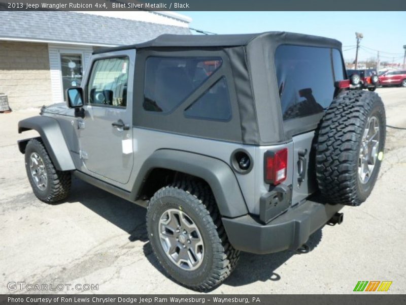  2013 Wrangler Rubicon 4x4 Billet Silver Metallic