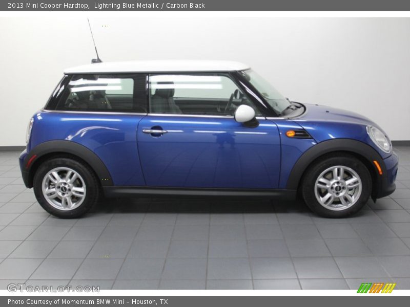 Lightning Blue Metallic / Carbon Black 2013 Mini Cooper Hardtop