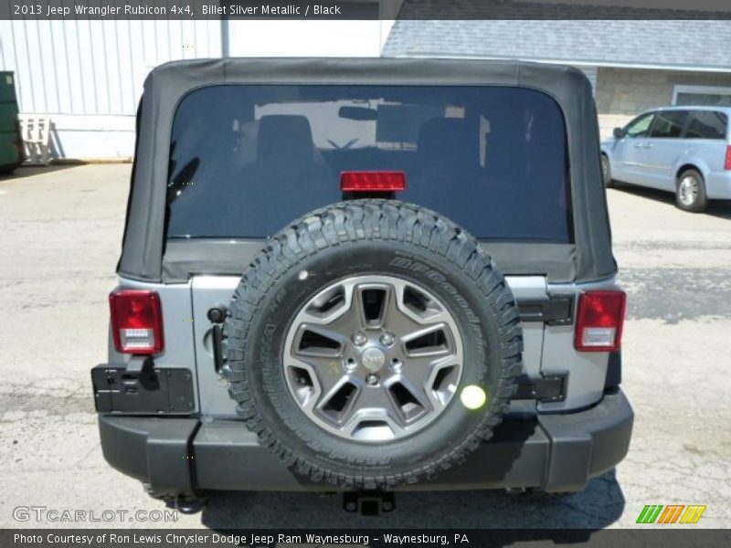 Billet Silver Metallic / Black 2013 Jeep Wrangler Rubicon 4x4