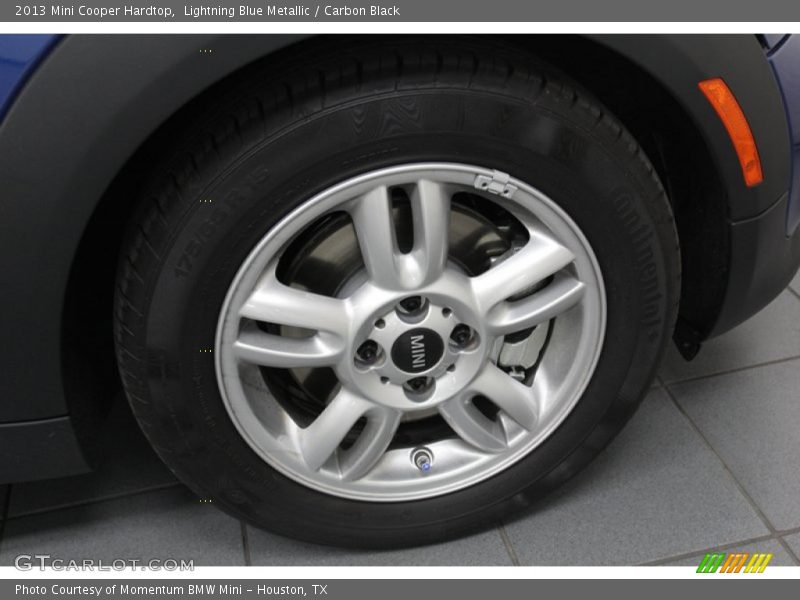 Lightning Blue Metallic / Carbon Black 2013 Mini Cooper Hardtop