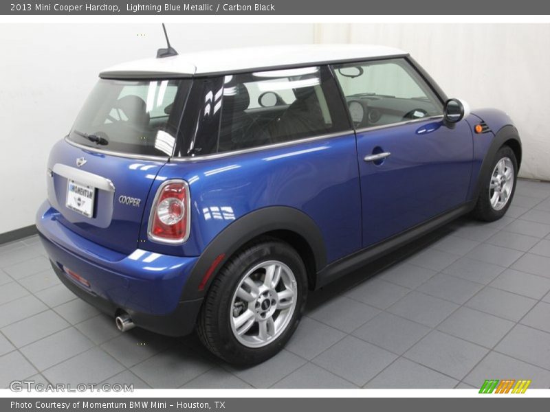 Lightning Blue Metallic / Carbon Black 2013 Mini Cooper Hardtop