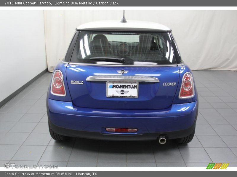 Lightning Blue Metallic / Carbon Black 2013 Mini Cooper Hardtop