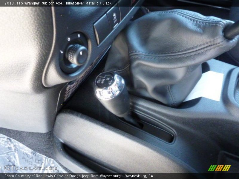 Billet Silver Metallic / Black 2013 Jeep Wrangler Rubicon 4x4