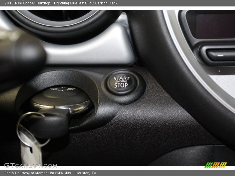 Lightning Blue Metallic / Carbon Black 2013 Mini Cooper Hardtop