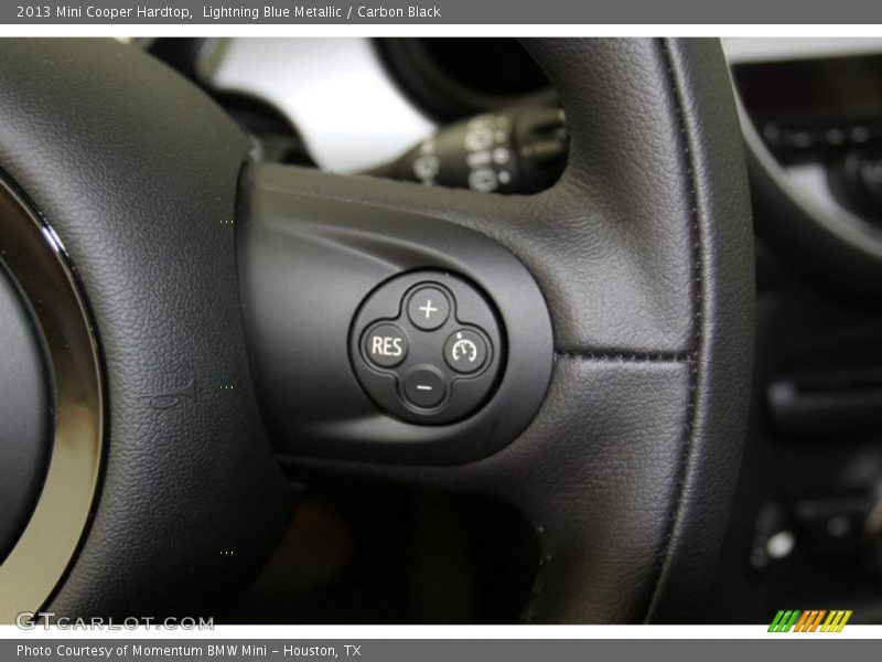 Lightning Blue Metallic / Carbon Black 2013 Mini Cooper Hardtop