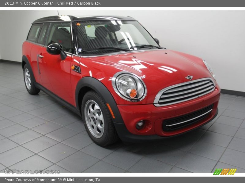 Chili Red / Carbon Black 2013 Mini Cooper Clubman