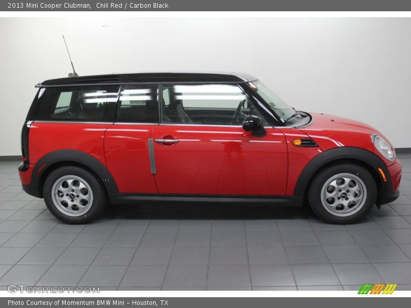 Chili Red / Carbon Black 2013 Mini Cooper Clubman