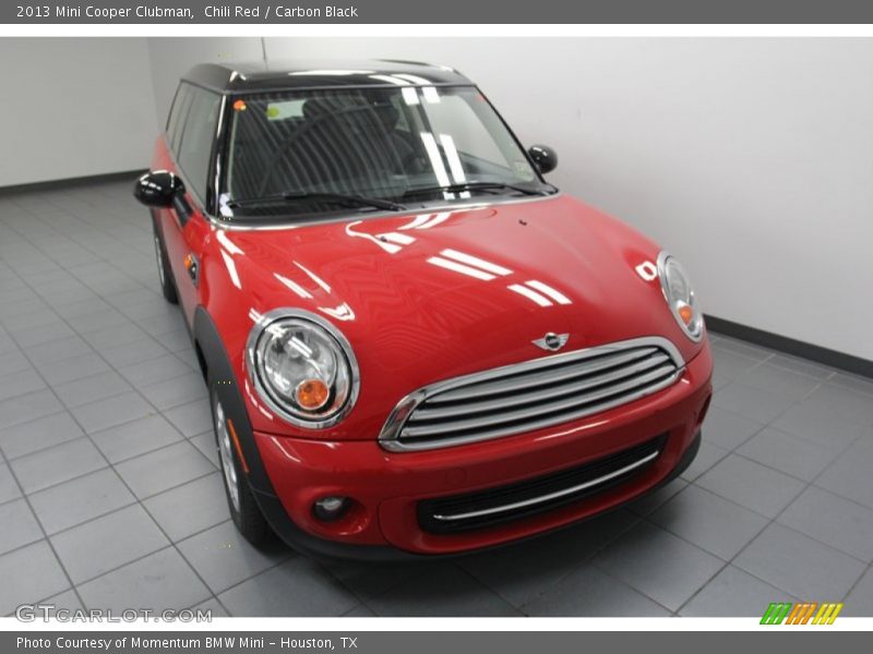Chili Red / Carbon Black 2013 Mini Cooper Clubman