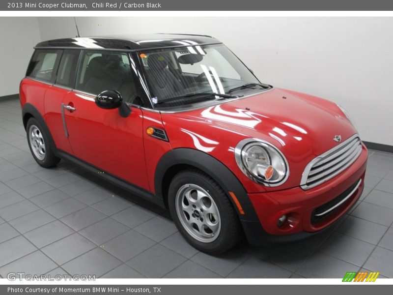 Chili Red / Carbon Black 2013 Mini Cooper Clubman