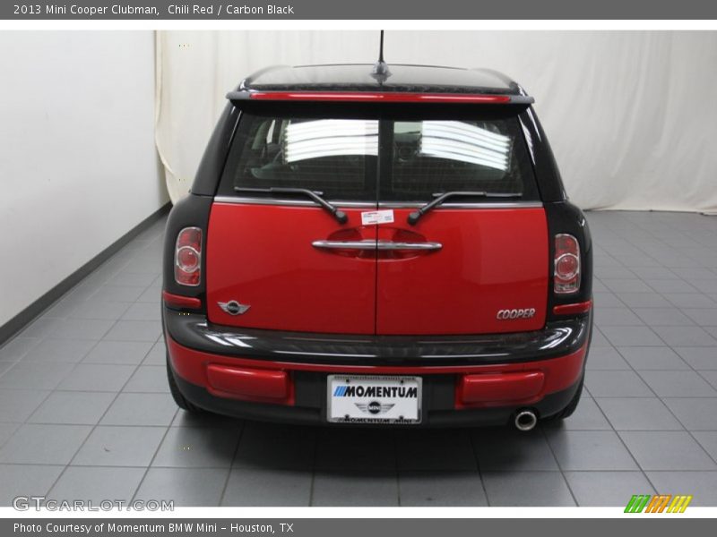 Chili Red / Carbon Black 2013 Mini Cooper Clubman