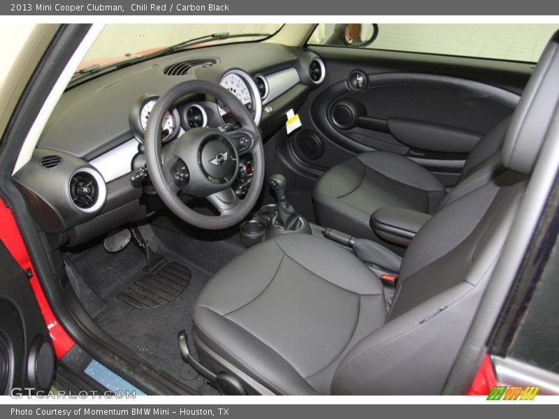 Chili Red / Carbon Black 2013 Mini Cooper Clubman