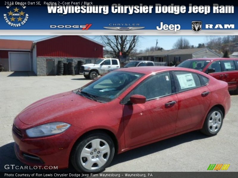 Redline 2-Coat Pearl / Black 2013 Dodge Dart SE
