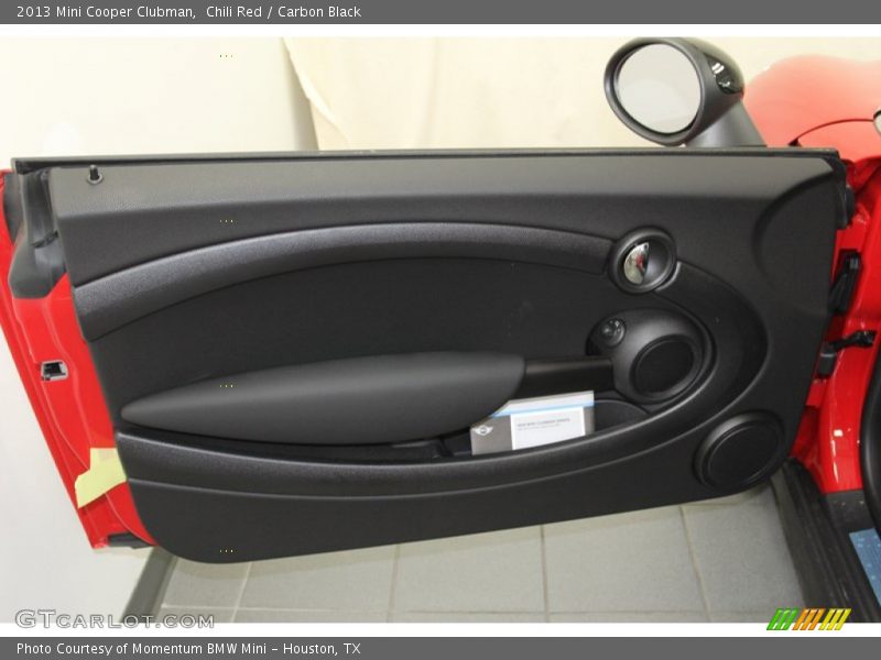 Chili Red / Carbon Black 2013 Mini Cooper Clubman