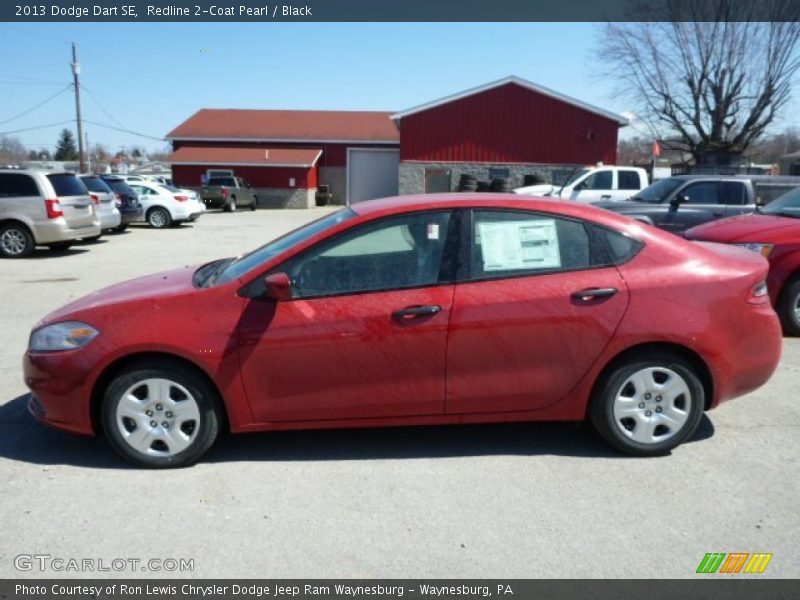 Redline 2-Coat Pearl / Black 2013 Dodge Dart SE