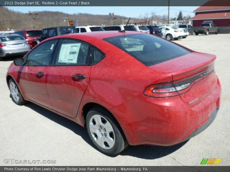 Redline 2-Coat Pearl / Black 2013 Dodge Dart SE