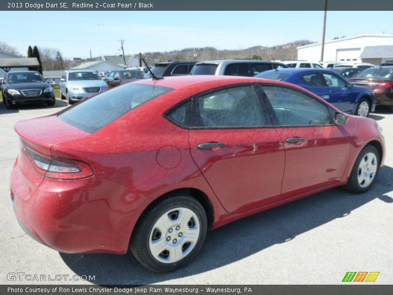 Redline 2-Coat Pearl / Black 2013 Dodge Dart SE