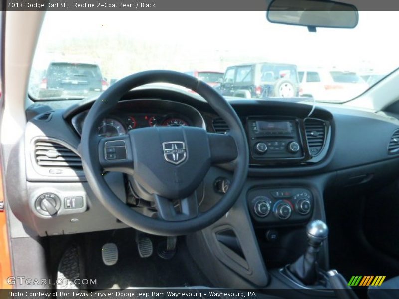Redline 2-Coat Pearl / Black 2013 Dodge Dart SE