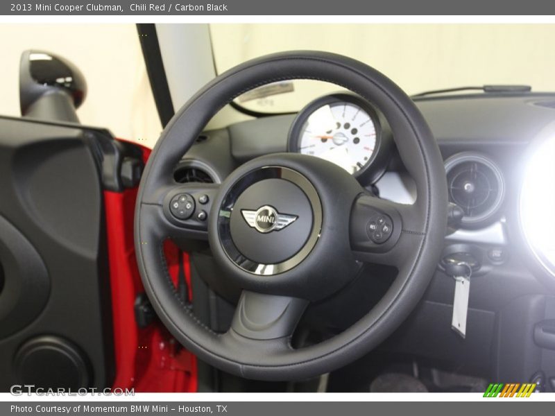 Chili Red / Carbon Black 2013 Mini Cooper Clubman
