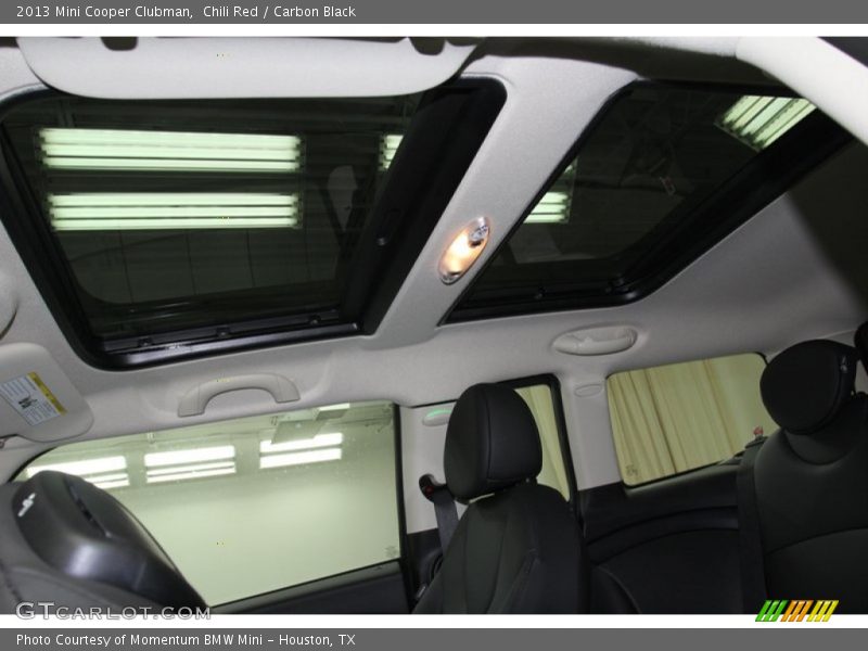 Chili Red / Carbon Black 2013 Mini Cooper Clubman