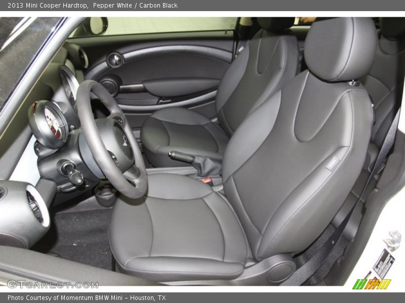 Pepper White / Carbon Black 2013 Mini Cooper Hardtop