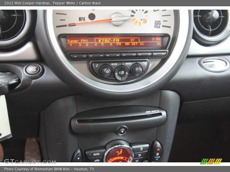 Pepper White / Carbon Black 2013 Mini Cooper Hardtop