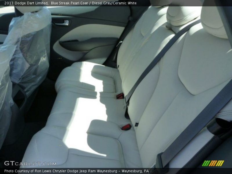 Rear Seat of 2013 Dart Limited