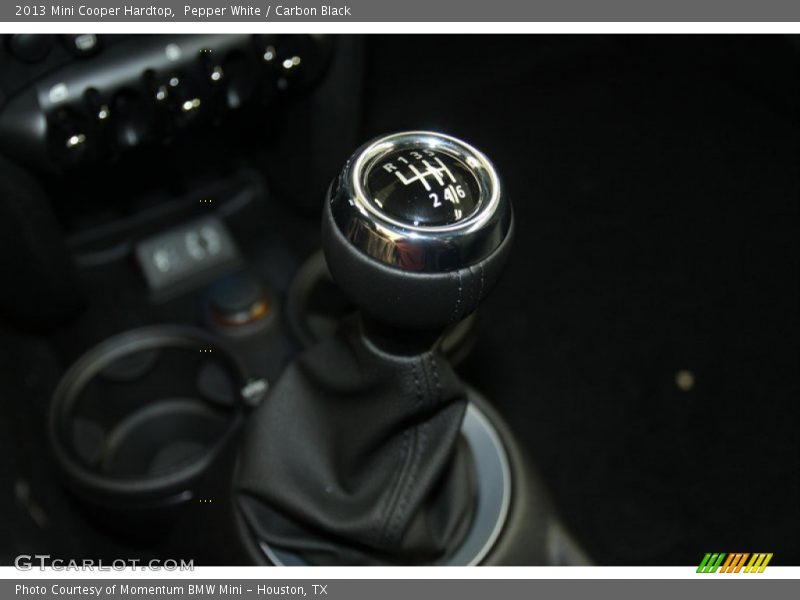 Pepper White / Carbon Black 2013 Mini Cooper Hardtop