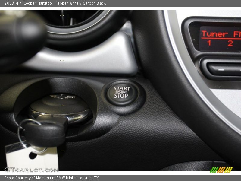 Pepper White / Carbon Black 2013 Mini Cooper Hardtop
