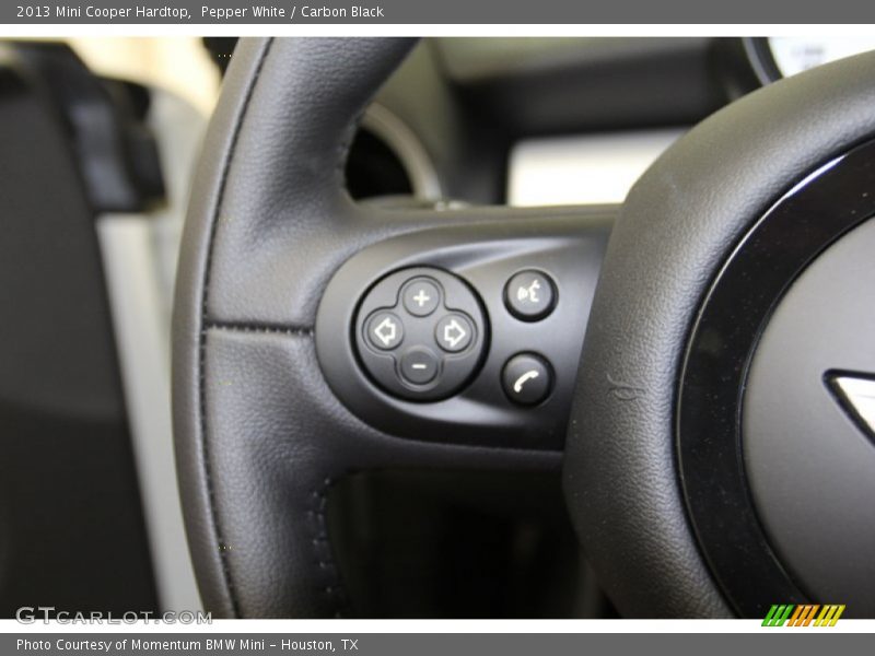 Pepper White / Carbon Black 2013 Mini Cooper Hardtop