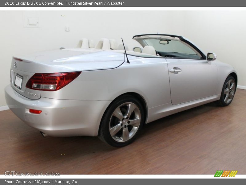 Tungsten Silver Pearl / Alabaster 2010 Lexus IS 350C Convertible
