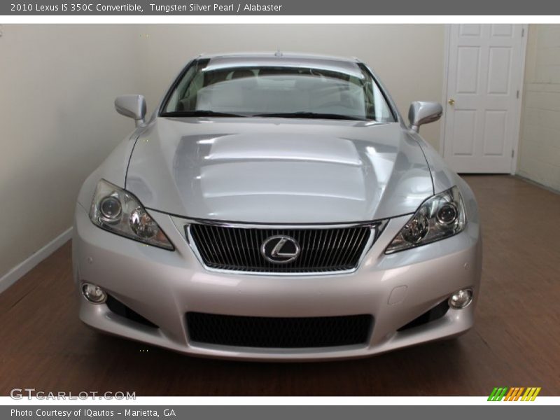 Tungsten Silver Pearl / Alabaster 2010 Lexus IS 350C Convertible