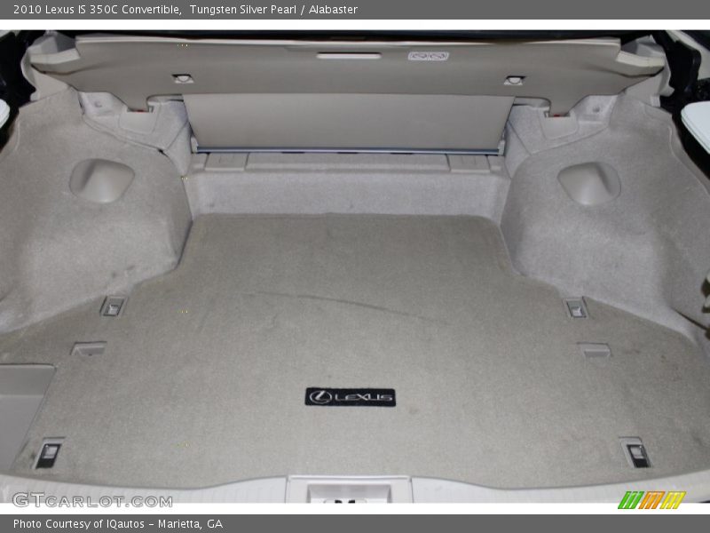 Tungsten Silver Pearl / Alabaster 2010 Lexus IS 350C Convertible