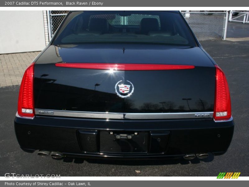 Black Raven / Ebony 2007 Cadillac DTS Performance